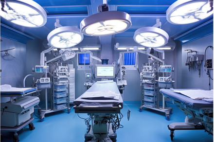sterilized operation theater with, a Health & Medical Photo by Sergey Kotenev