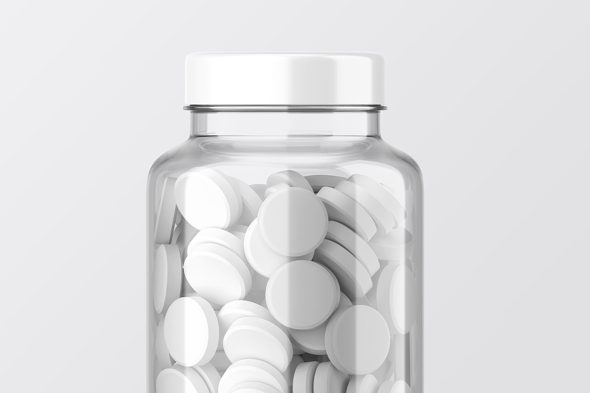 Vitamin & Supplement Bottle Mockup, a Cups & Container Mockup by Mockupdaddy (Photo 9 of 28)