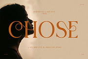 Chose Elegant Ligature Serif Font, a Serif Font by Perfectype (Thumbnail 1 of 8)