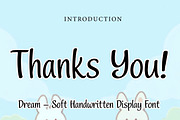 Dream, a Handwritten Font by Wow Magic (Thumbnail 3 of 3)