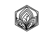 Minimal Abstract Leaves Line Art, an Illustration by musafir_fashion (Thumbnail 7 of 11)