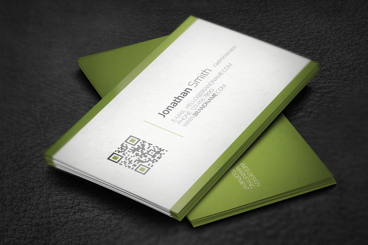 Unique Business Card #2, a Business Card Template by artnook (Photo 3 of 4)