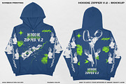 Hoodie Zipper V.2 - Mockup, a Hoody Mockup by DaldSgh (Thumbnail 4 of 15)