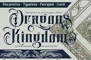 Patrajani - Decorative Serif, a Blackletter Font by TypeClassHeroes (Thumbnail 3 of 15)