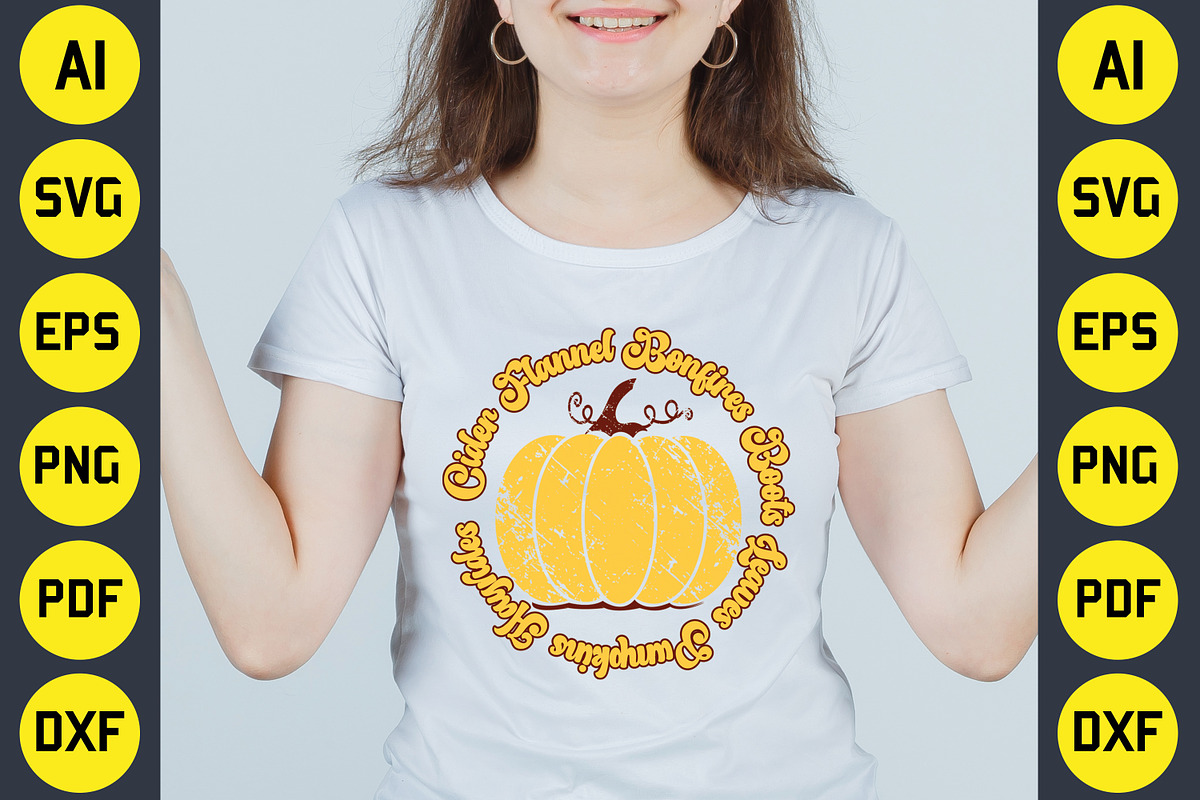 Fall Big SVG T-Shirt Design Bundle, an Object Graphic by CraftArtStudio (Photo 6 of 21)