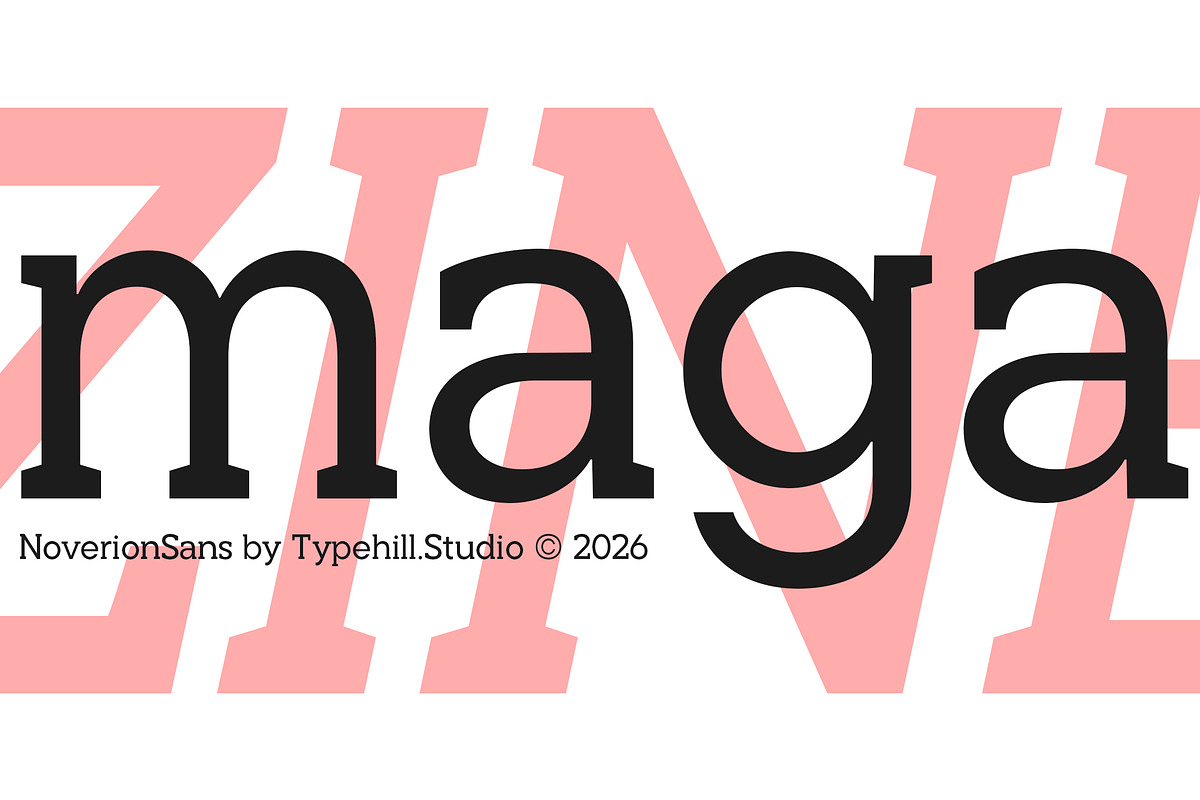 Noverion Slab, a Slab Serif Font by Typehill (Photo 10 of 15)