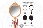 Hand held mirror cut files, an Object Graphic by Artisan Craft (Thumbnail 1 of 5)