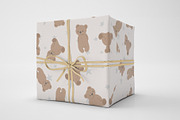 6 Teddy Bears Seamless Patterns, a Pattern Graphic by Kokoshka (Thumbnail 6 of 9)