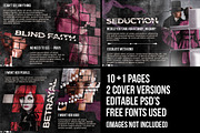 Grunge Dark Presentation Desdemona, a Presentation Template by the little wonder shop (Thumbnail 4 of 15)