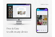 300 Floral Social Media BUNDLE, a Social Media Template by PatternLab. (Thumbnail 7 of 9)