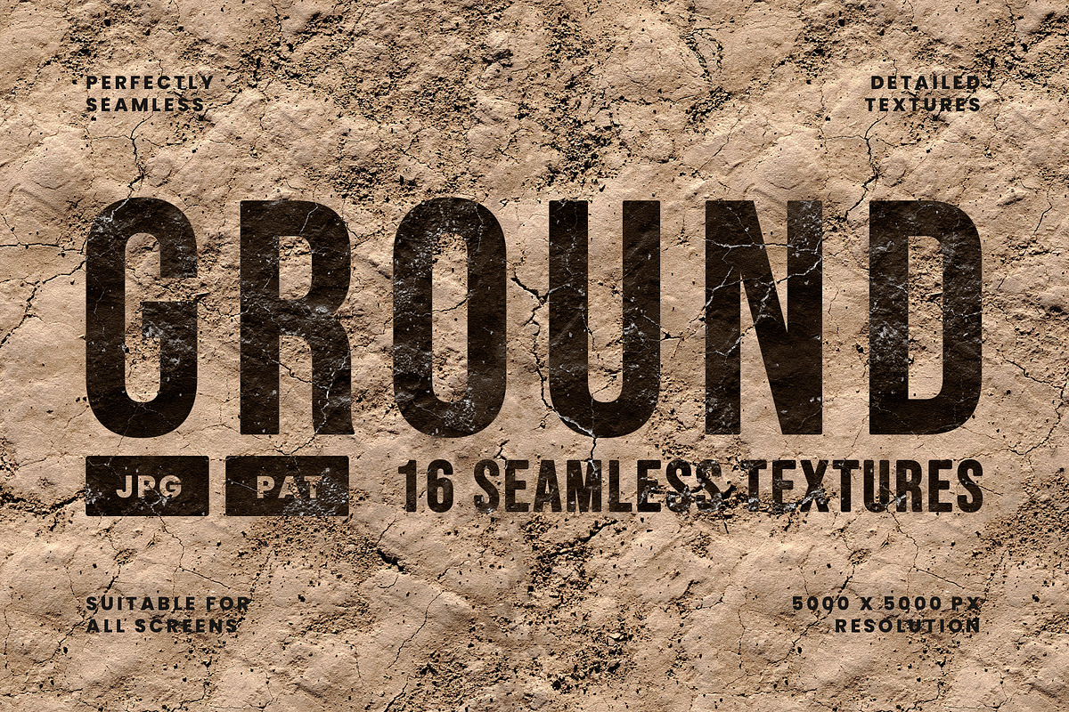 Seamless Ground Textures, a Texture Graphic by Aurora Graphics (Photo 1 of 5)