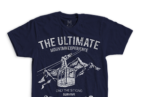 Mountain Experience Tshirt Design