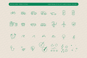 101 Eco Friendly Icons 25 Bonus