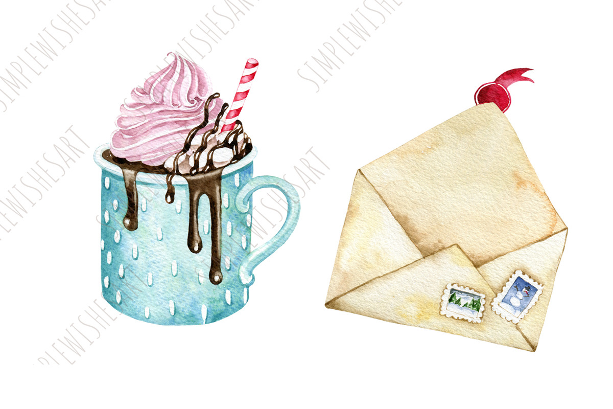 Watercolor Christmas Gingerbreads, a Food Illustration by SimpleWishesArt (Photo 11 of 11)