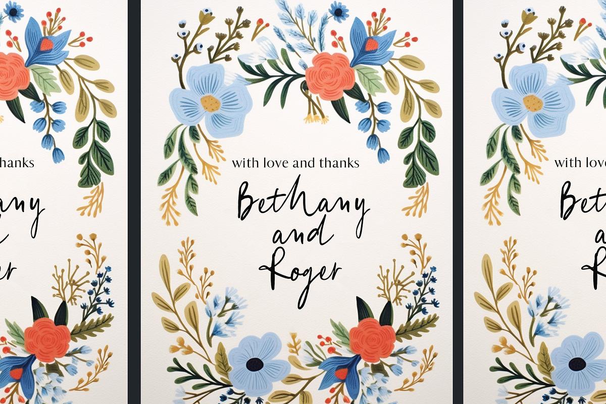 Happy Blooms Script preview 3