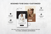 Coach Pinterest Pin Templates Canva, a Social Media Template by DigiPax (Thumbnail 8 of 11)