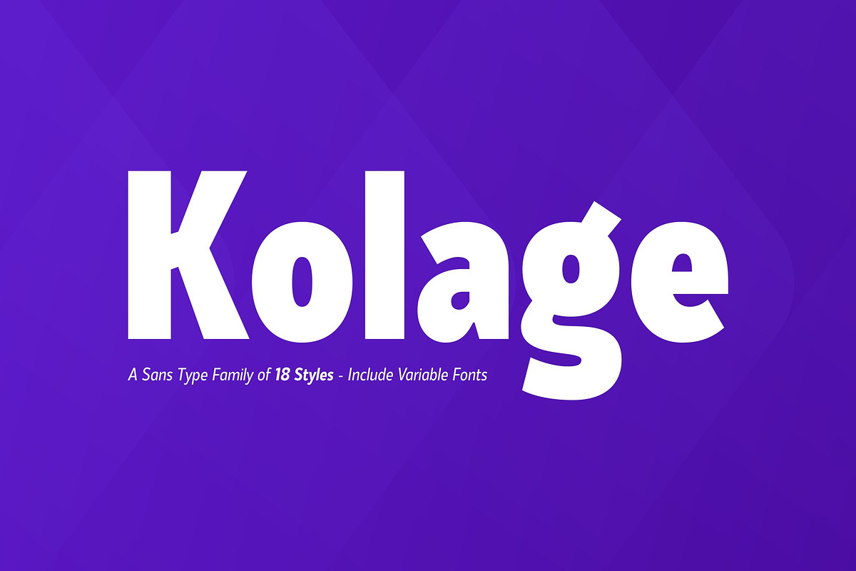 Kolage Sans | 60% OFF, a Sans Serif Font by Runsell Studio (Photo 2 of 14)