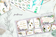 The Melancholy - flowers and leaves, an Illustration by Gluiki (Thumbnail 5 of 6)