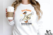 Summer Goose SVG PNG Sublimation Bun, an Illustration by Ya_ Design Store (Thumbnail 2 of 12)