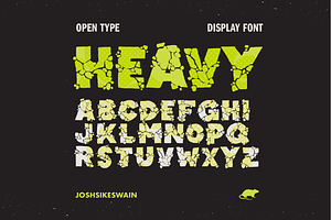 Heavy Font