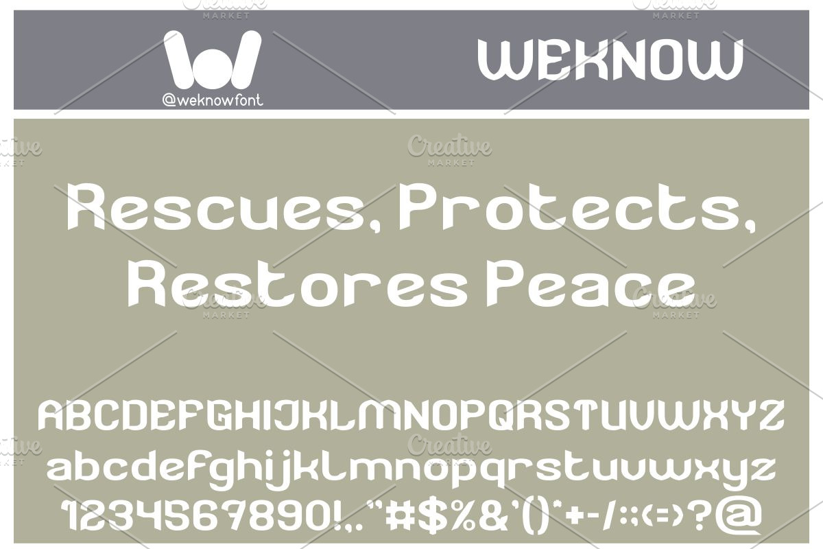 Stingray Font, a Font by weknow (Photo 4 of 8)