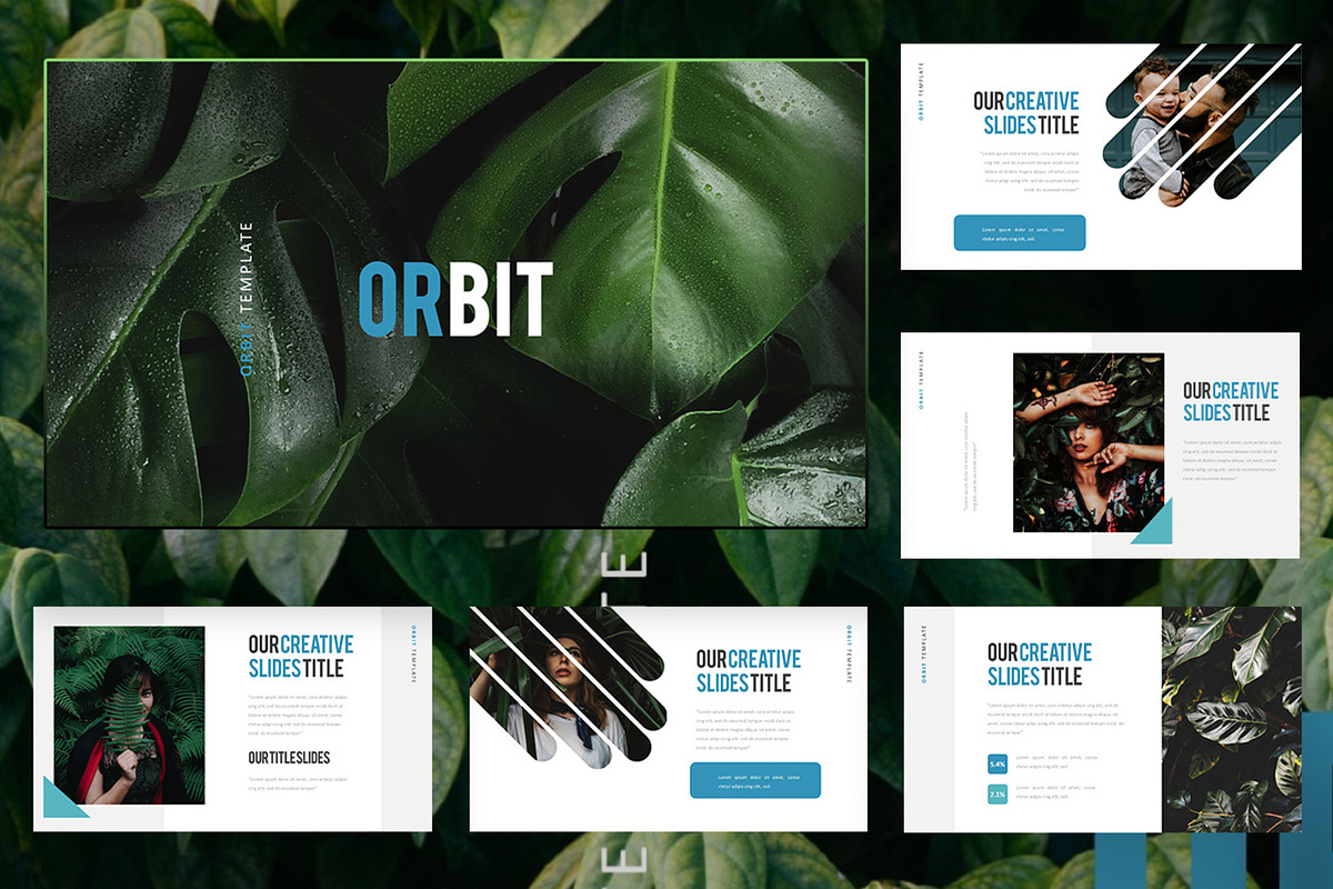 Orbit Powerpoint Template, a Presentation Template by casanovastudio