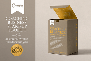 Canva Coaching Business Templates