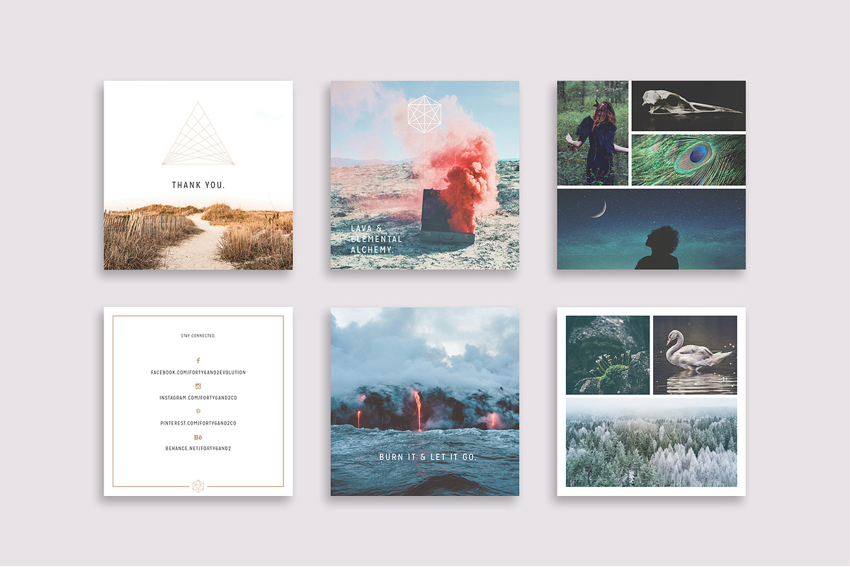 LUMINA Instagram Pack, a Social Media Template by 46&2 Collective (Photo 7 of 9)
