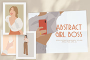 ABSTRACT GIRL BOSS, a Person Illustration by Olg Store (Thumbnail 1 of 12)