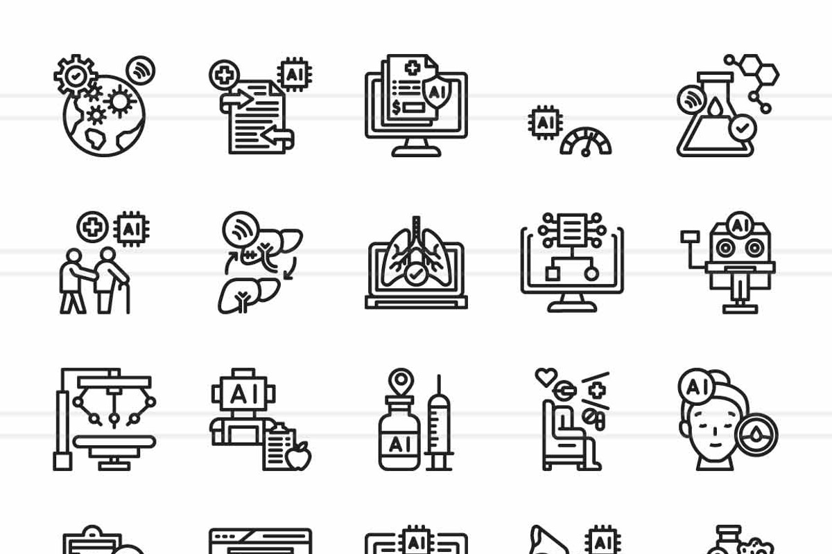Future Work Hybrid Workplace Systems, an Outline Icon by IconBunny (Photo 2 of 2)
