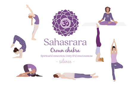 Sahasrara Chakra Yoga Postures