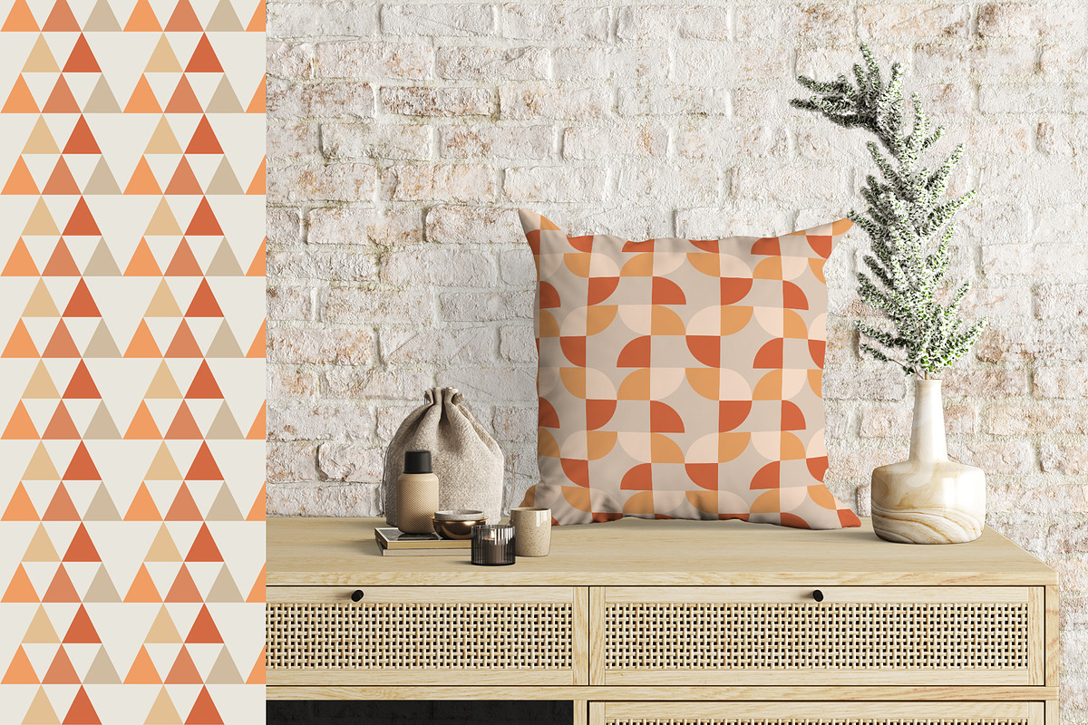 42 Groovy Retro Summer Patterns, a Pattern Graphic by Jennadesigns (Photo 16 of 21)