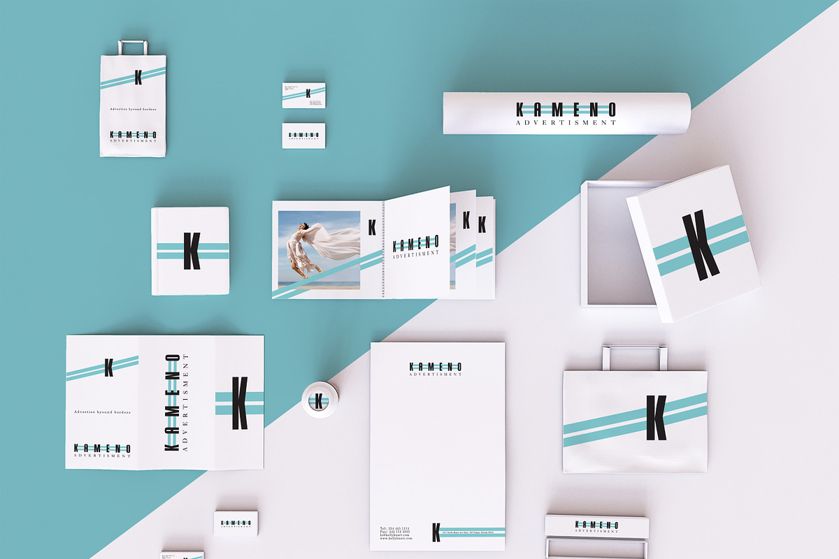 Stationery Mockup - Kameno, a Cups & Container Mockup by BrandKick (Photo 1 of 5)