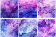 Purple Amethyst Watercolor Texture, a Texture Graphic by CitraGraphics (Thumbnail 3 of 7)