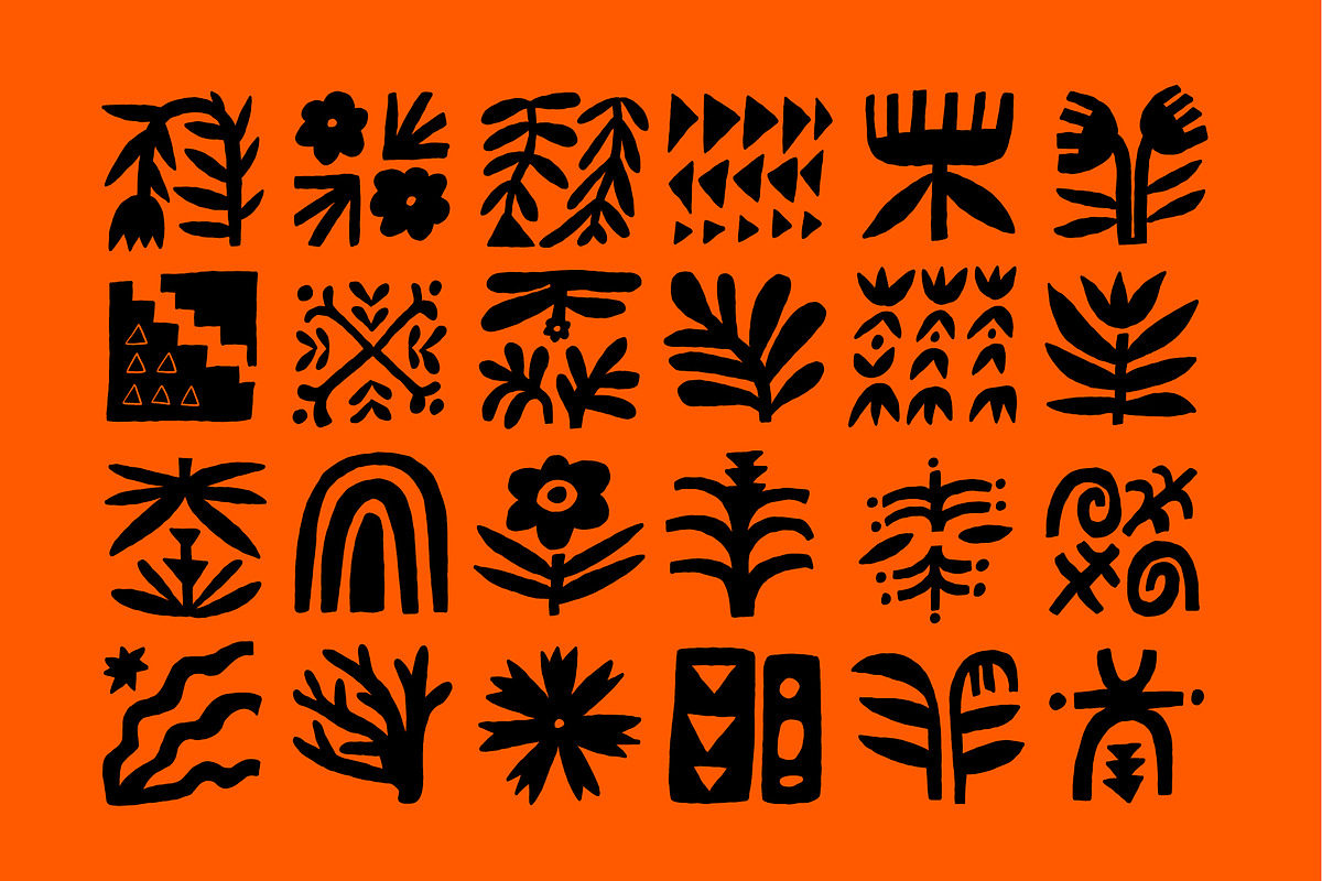 MEXICAN SHAPES | HAND DRAWN ELEMENTS, a Decorative Illustration by Favete Art (Photo 5 of 15)