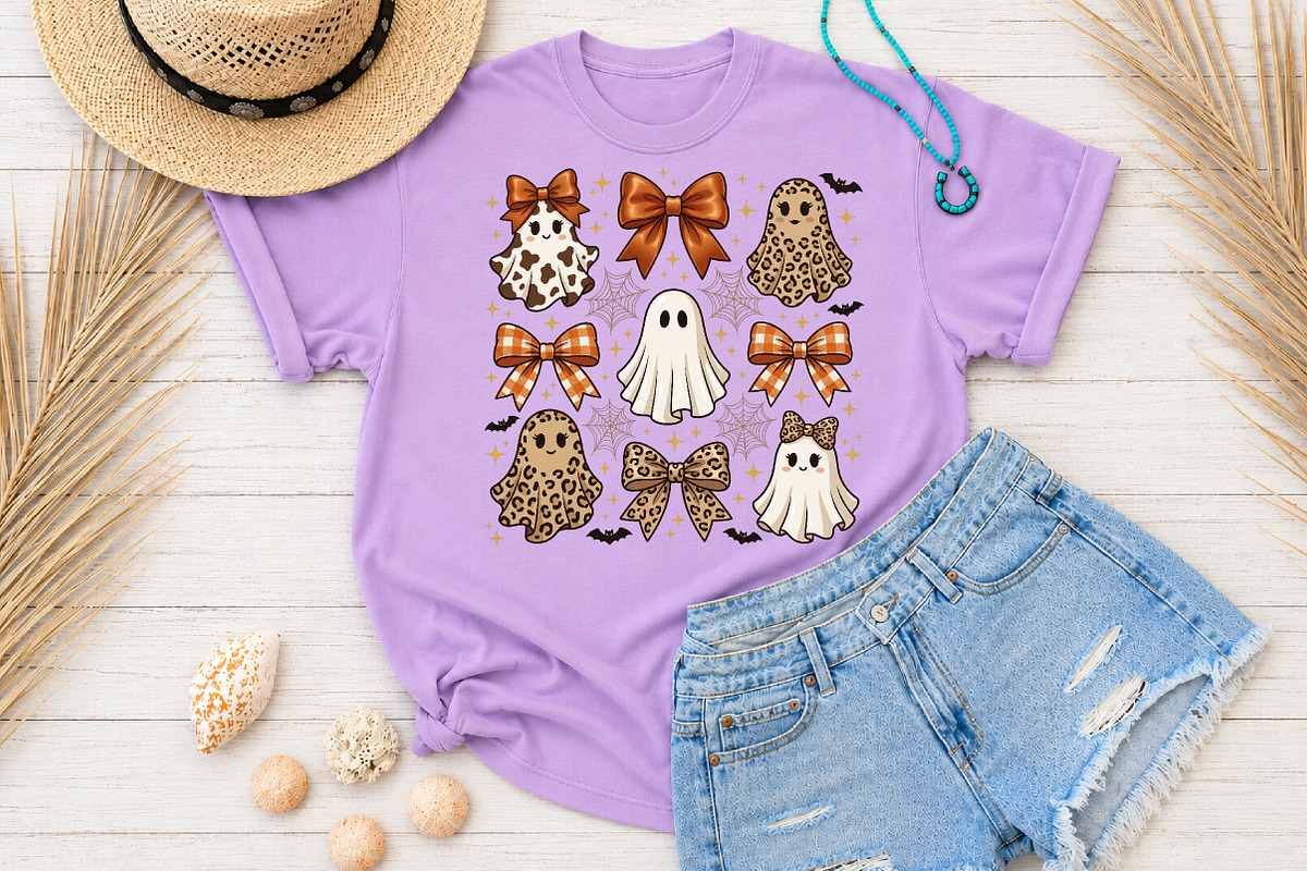 Leopard Print Ghost PNG, a Seasonal Illustration by Rose Art (Photo 4 of 7)