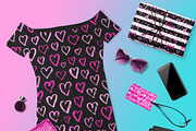 Love patterns set, a Pattern Graphic by Midstream (Thumbnail 3 of 3)