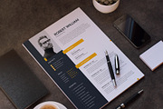 Modern Resume Template CV, a Resume Template by Aspect_Studio (Thumbnail 3 of 3)