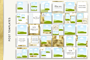 White and Gold Instagram Template, a Social Media Template by Innova Studio (Thumbnail 4 of 10)
