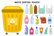 Waste Sorting Collection, a Food Illustration by Gulnara Sabirova (Thumbnail 5 of 9)