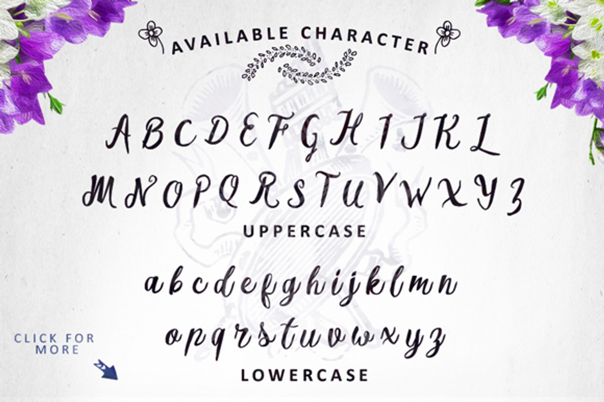 Melliana Script preview 4
