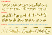 Ahatar Font, a Script Font by TyphoonStudio (Thumbnail 3 of 3)