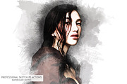 Professional Sketch Photoshop Action, an Action Add-On by FixThePhoto (Thumbnail 6 of 37)