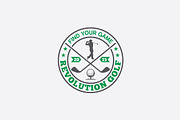 Golf Badges-Stickers & Logos, a Branding & Logo Template by shazi (Thumbnail 12 of 12)