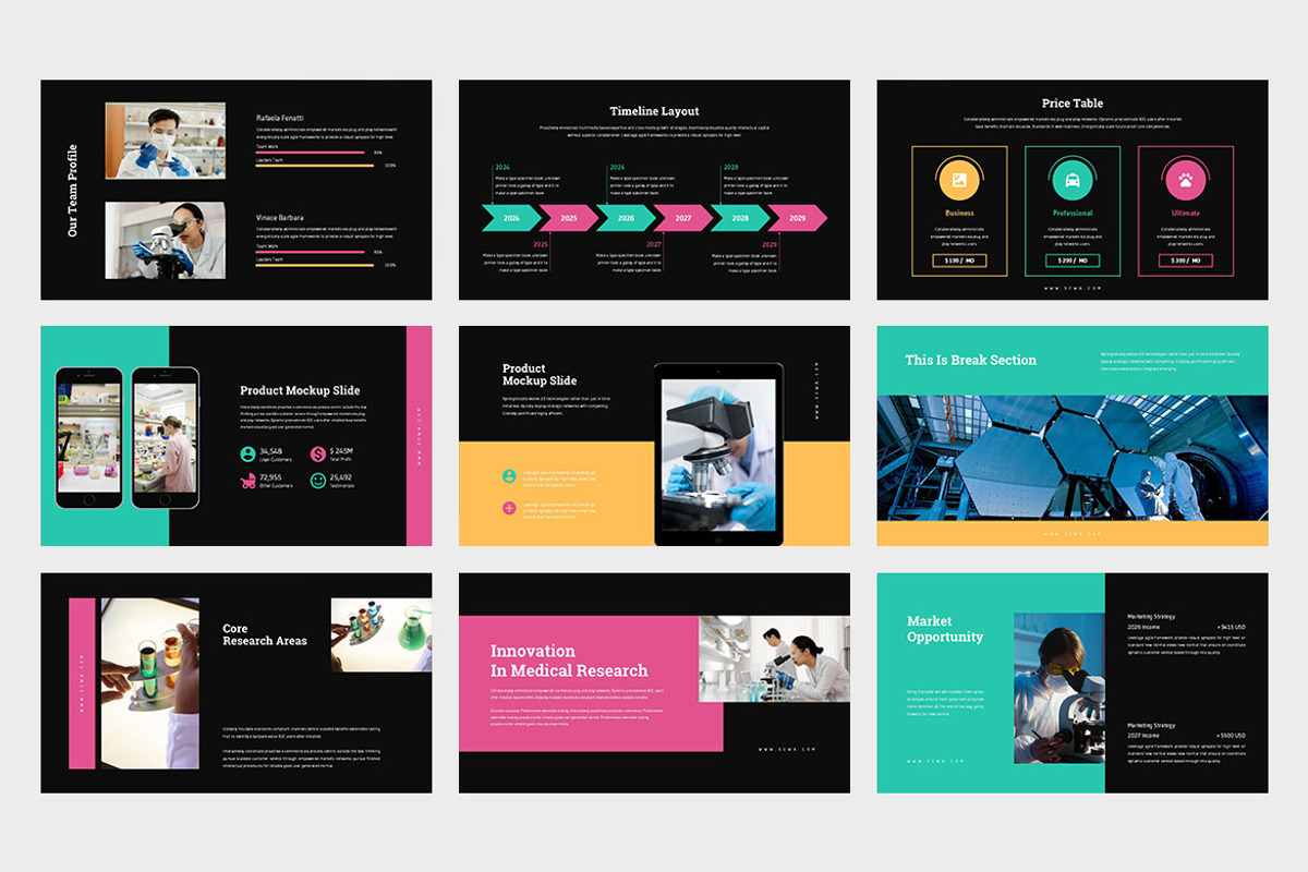 Sewa : Science Google Slides, a Presentation Template by Punkl Camp (Photo 7 of 9)