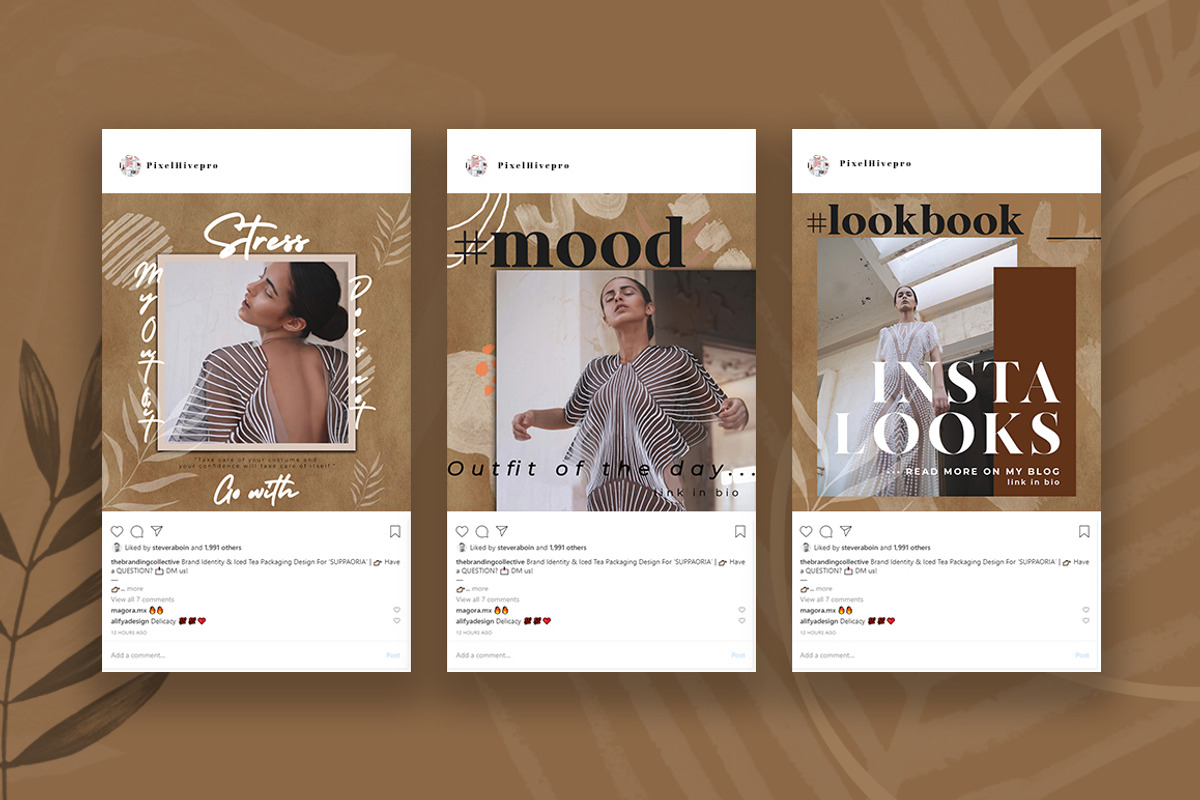 Cathy Instagram Posts And Stories, a Social Media Template by PixelHive Pro (Photo 6 of 14)