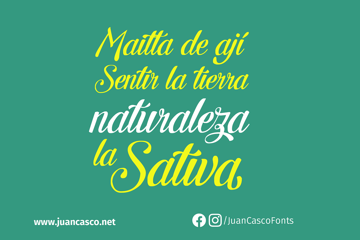 Letra Hipster, a Script Font by Juan Casco (Photo 4 of 4)