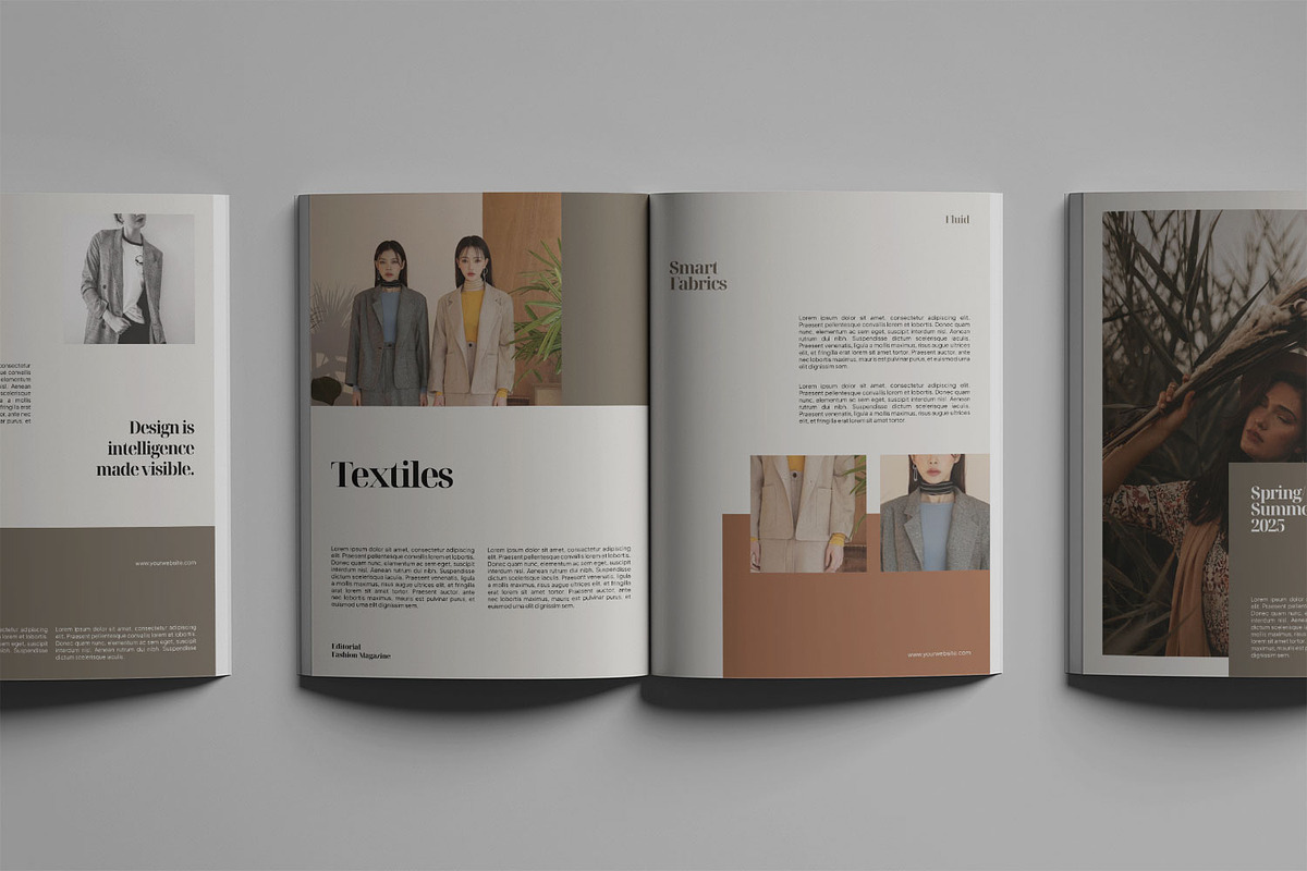 Fluid Editorial Fashion Magazine, a Magazine Template by Haps Space (Photo 6 of 8)