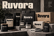 Ruvora – Bold Modern Display Font, a Script Font by Wow Magic (Thumbnail 5 of 5)