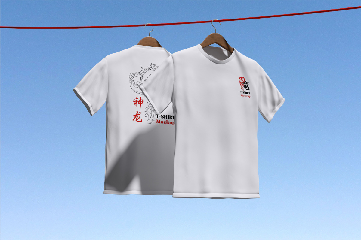 T-Shirt Mockup Bundle Set, a Shirt Mockup by Rielismee (Photo 5 of 5)